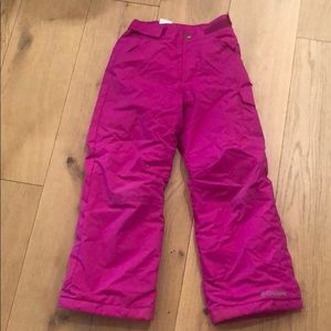Girls snow pants